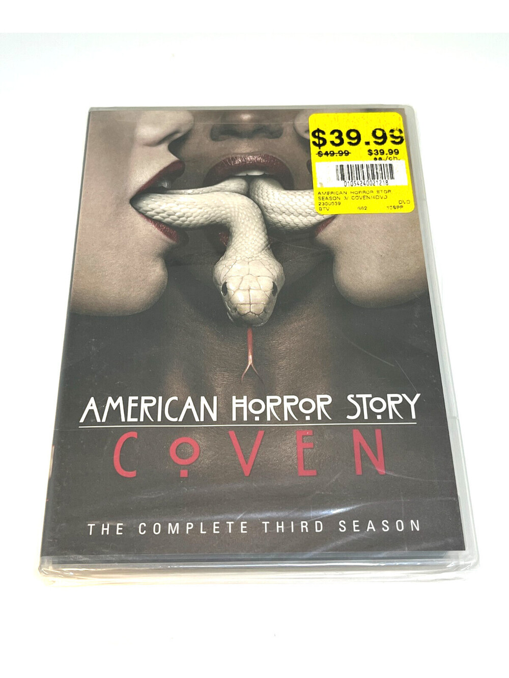 American Horror Story Coven Complete Third Season 4-Disc DVD Set New Sealed